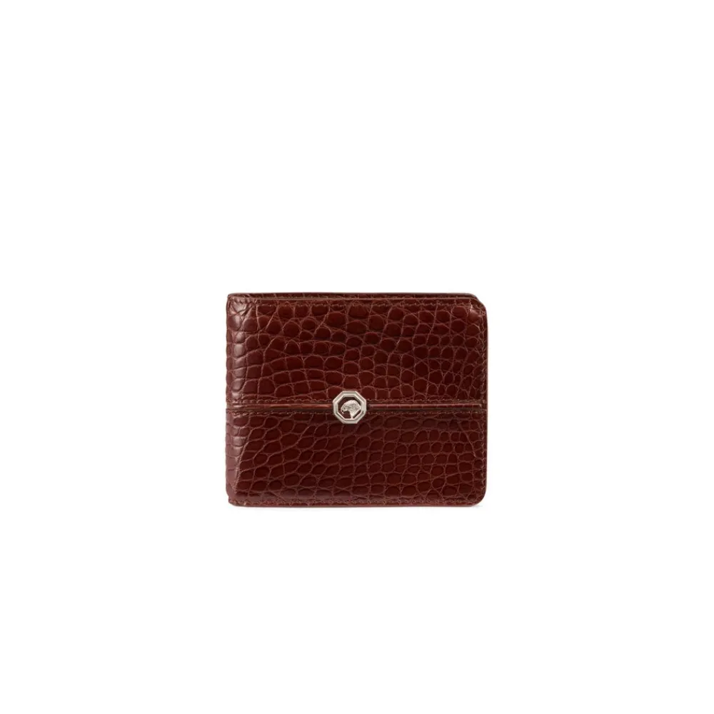Shop Alligator Leather Bifold Wallet Small Leather Goods