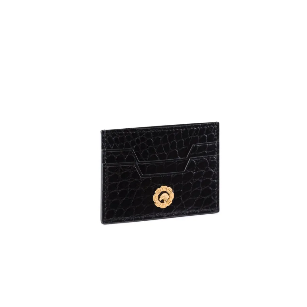 Sale Alligator Leather Card Holder Small Leather Goods