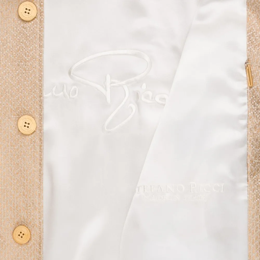 Clearance Band Collar Silk Blouson Mens Outerwear