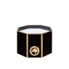 Hot Black & Gold Shiny Small Octagonal Scented Candle Scented Candles