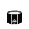 Sale Black & Platinum Small Octagonal Scented Candle Scented Candles
