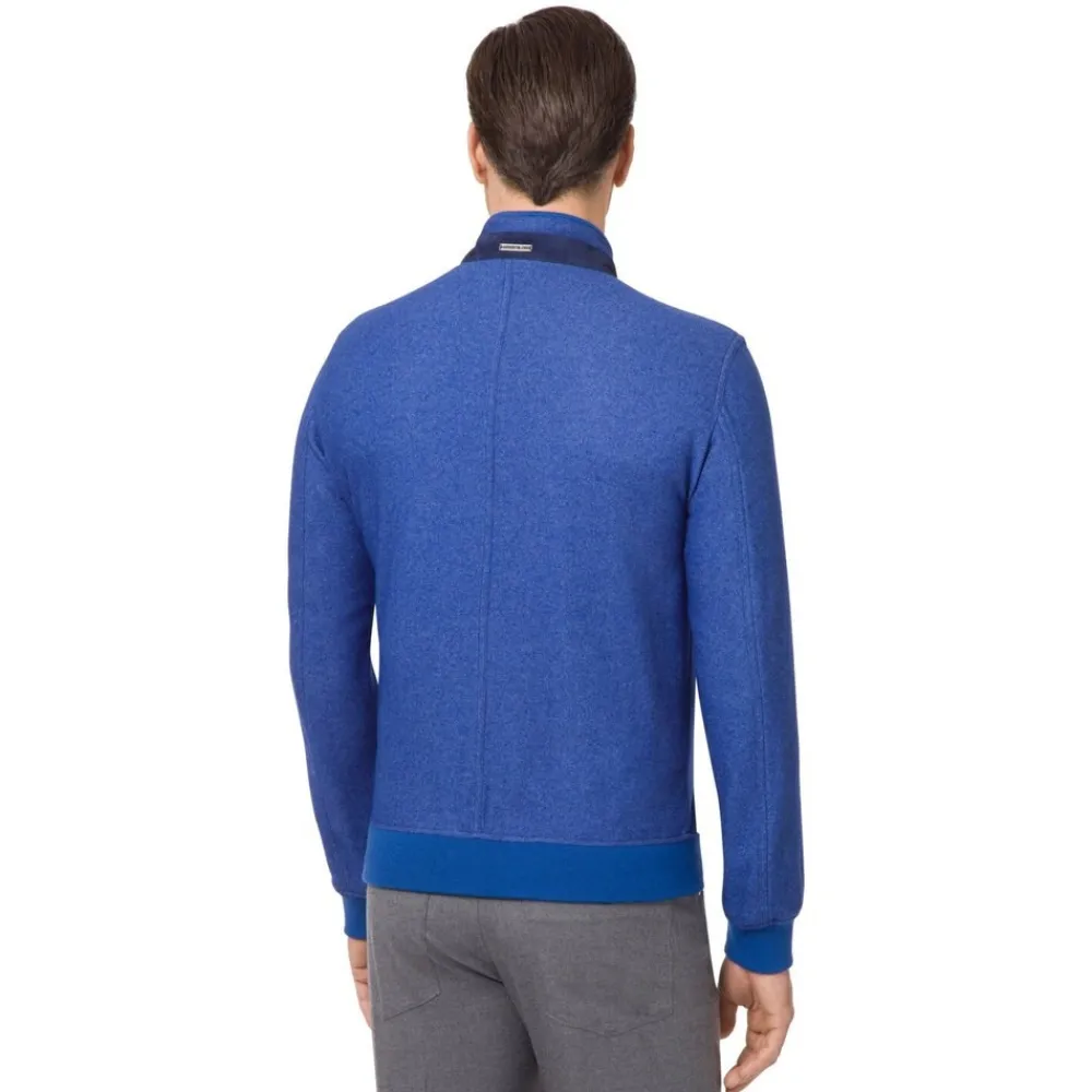 Best Sale Blouson In Cashmere And Silk Mens Last Sizes