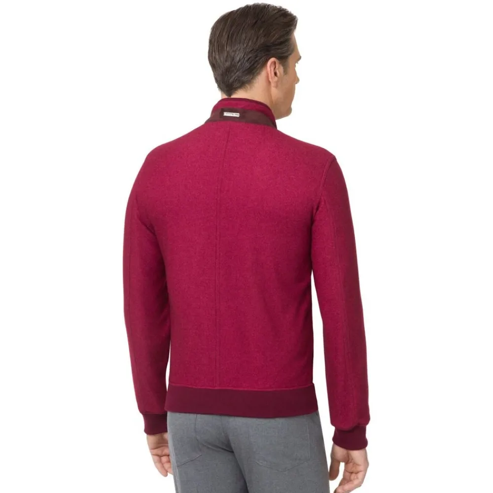 Online Blouson In Cashmere And Silk Mens Outerwear