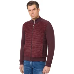 Sale Blouson With Nubuck Crocodile Mens Last Sizes