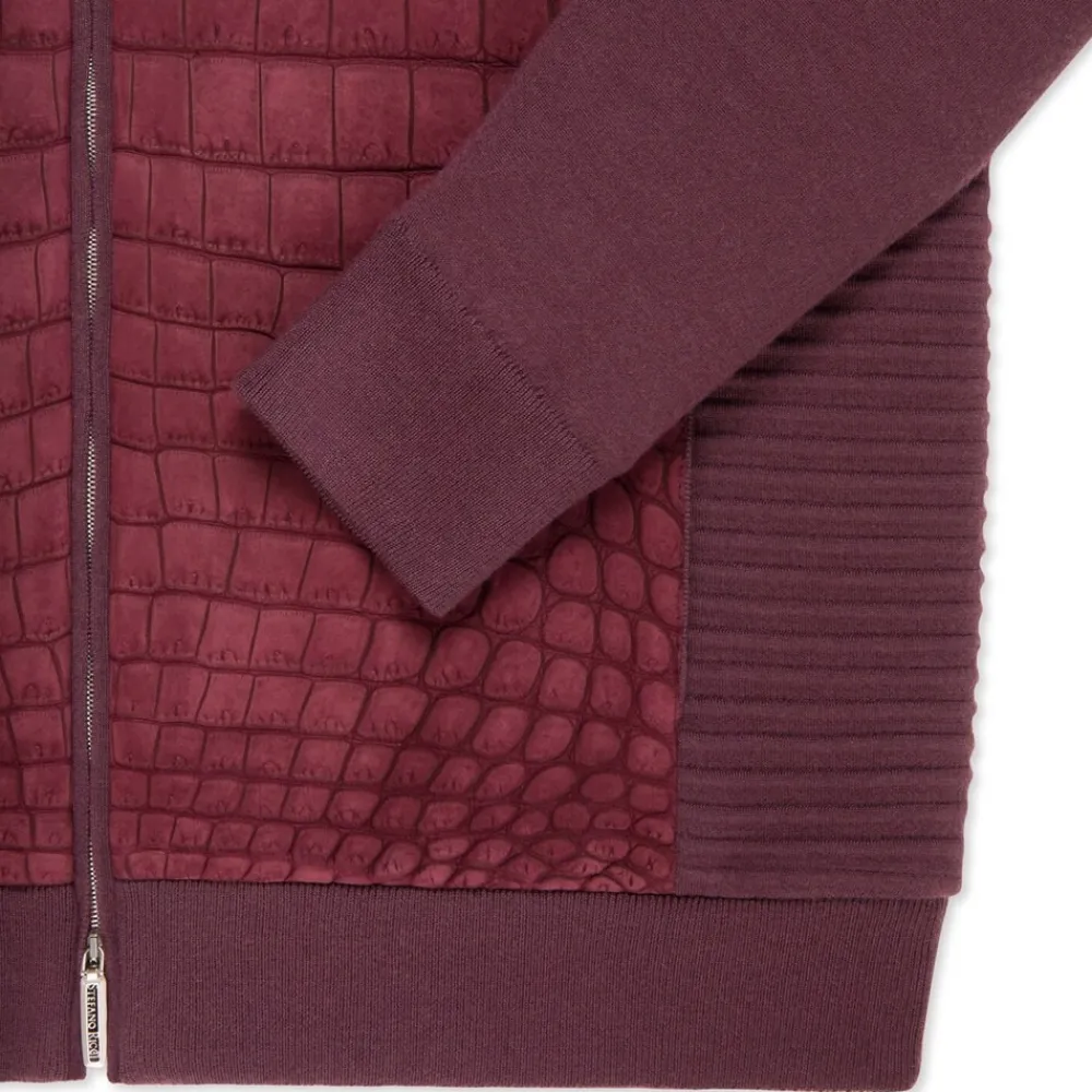 Sale Blouson With Nubuck Crocodile Mens Last Sizes