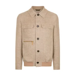 Outlet Button-Down Blouson Mens Last Sizes