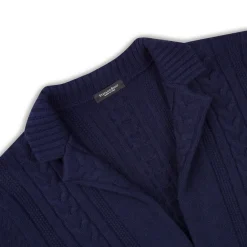 Store Cable Knit Cardigan Mens Last Sizes