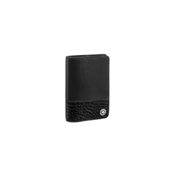 Best Sale Calfskin And Alligator Leather Bifold Wallet Small Leather Goods
