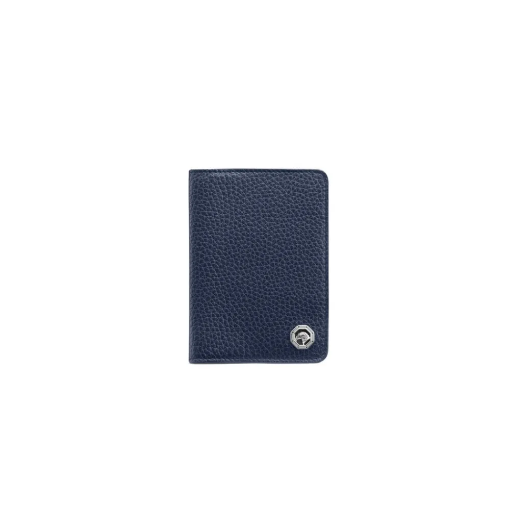 Clearance Calfskin Leather Bifold Wallet Small Leather Goods