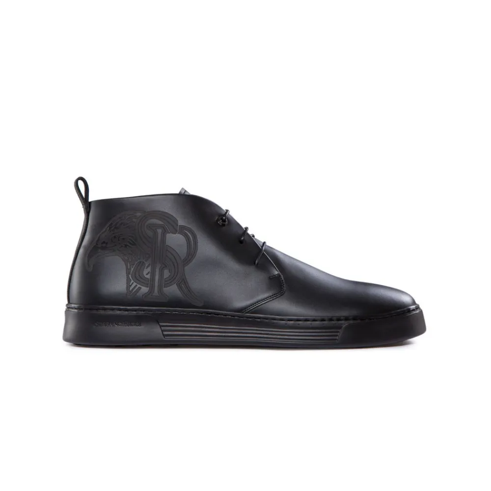 Discount Calfskin Leather Chukka Boots Boots