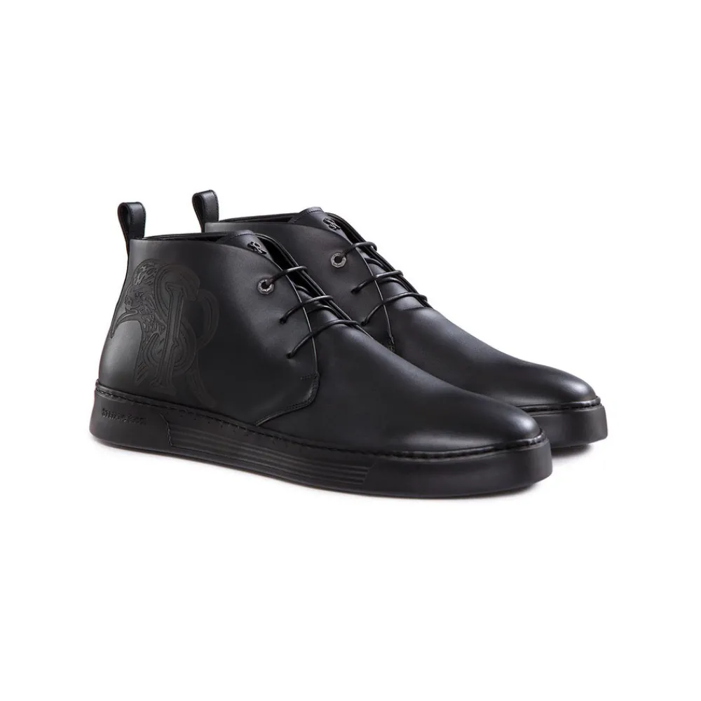 Discount Calfskin Leather Chukka Boots Boots