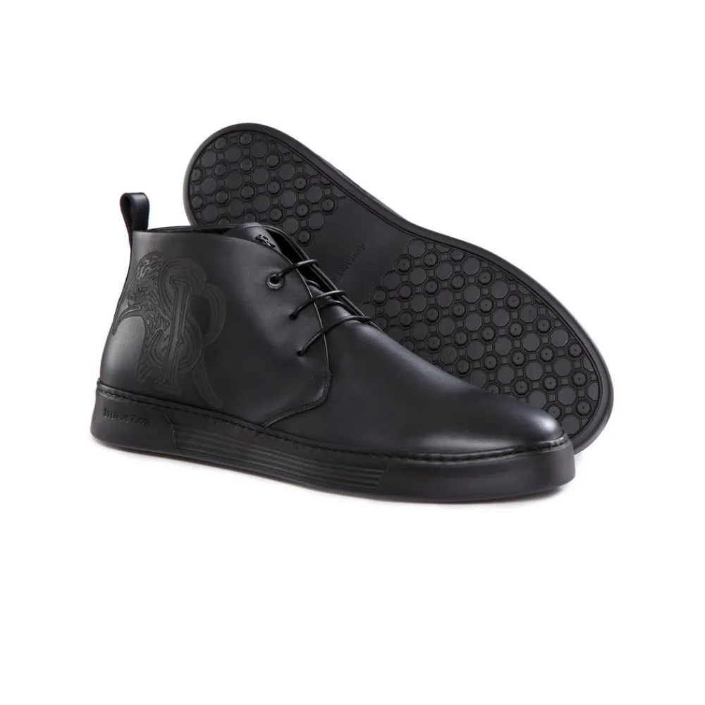 Discount Calfskin Leather Chukka Boots Boots