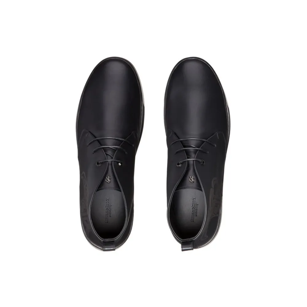 Discount Calfskin Leather Chukka Boots Boots