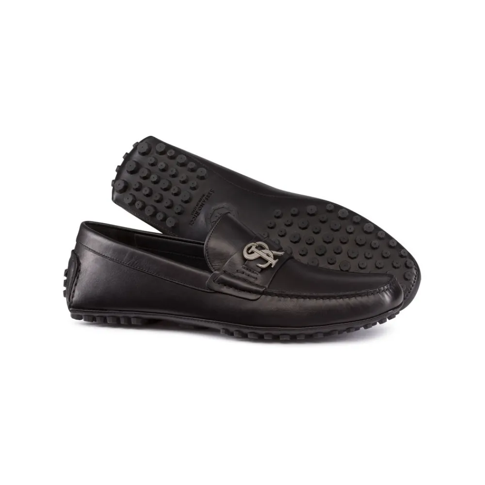 Sale Calfskin Leather Driving Shoes Loafers