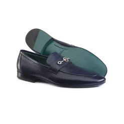 Online Calfskin Leather Loafers Loafers
