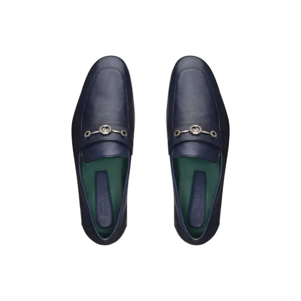Online Calfskin Leather Loafers Loafers