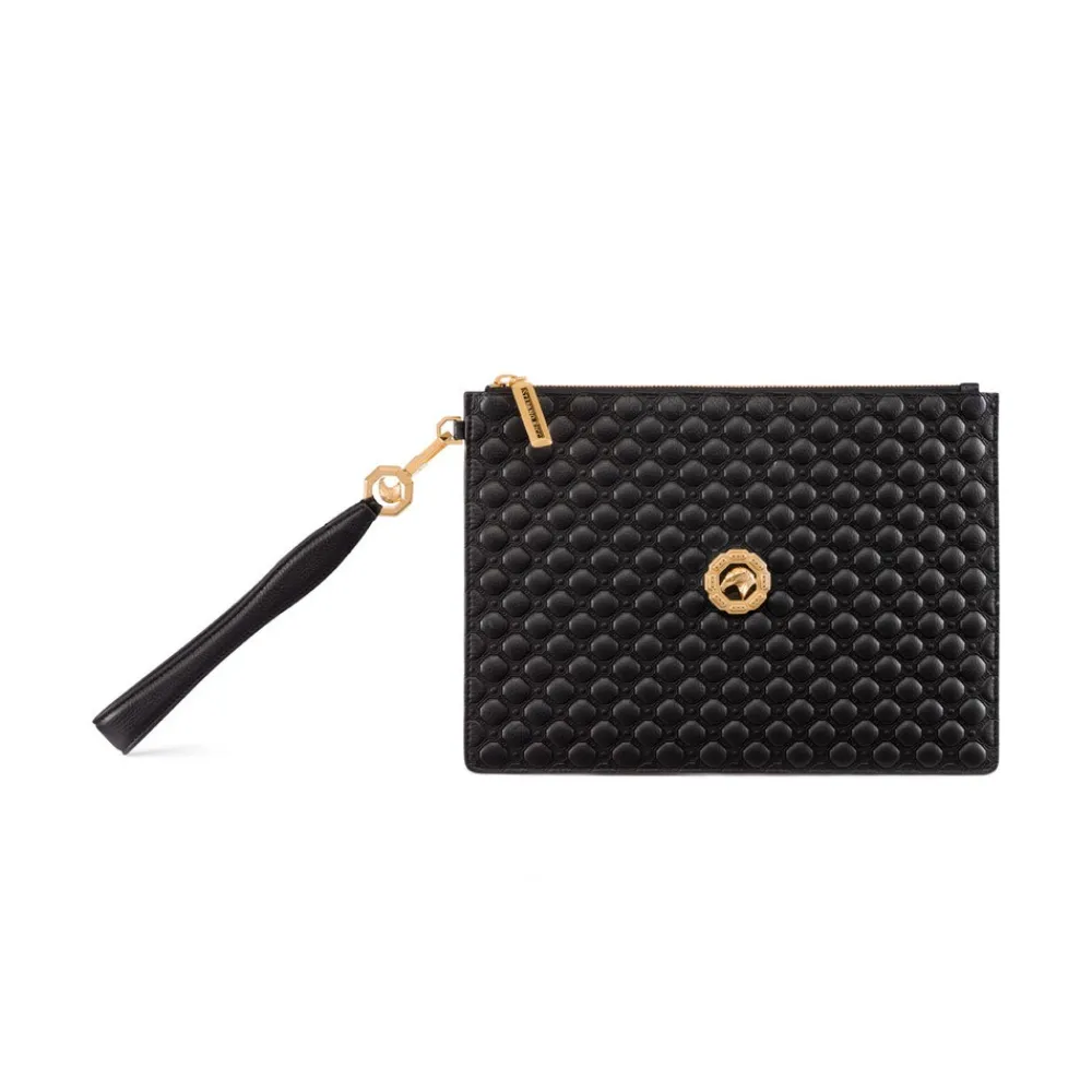 Cheap Calfskin Leather Medium Portfolio Small Leather Goods