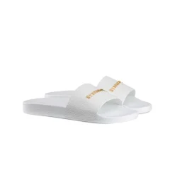 Discount Calfskin Leather Slides Espadrilles & Sandals