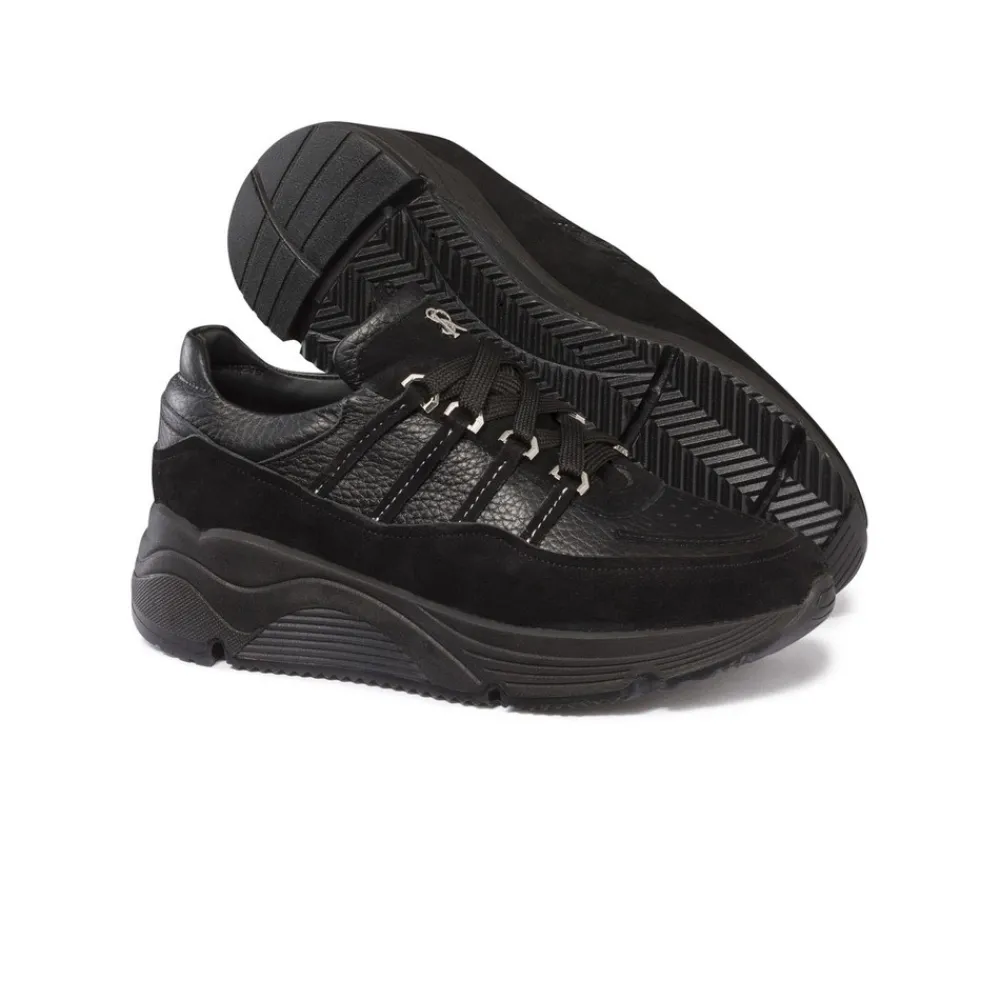 Best Sale Calfskin Leather Sneakers Junior Shoes