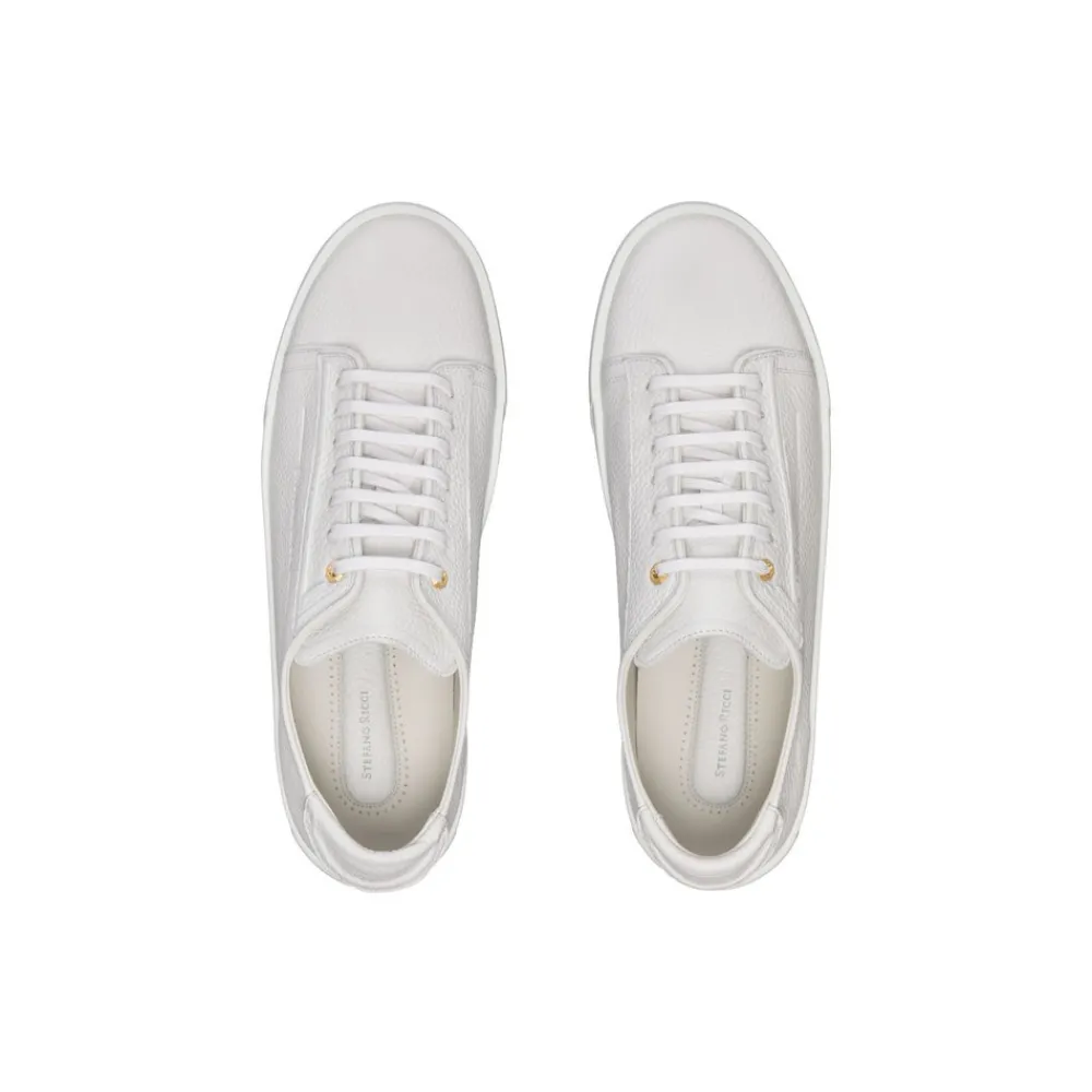 Clearance Calfskin Leather Sneakers Sneakers