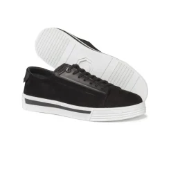 Outlet Calfskin Leather Sneakers Sneakers