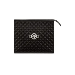 Cheap Calfskin Leather Travel Pouch Small Leather Goods