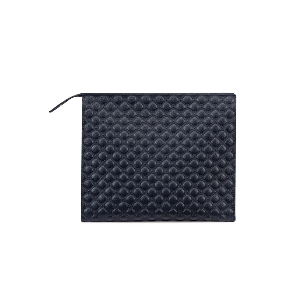 Discount Calfskin Leather Travel Pouch Small Leather Goods