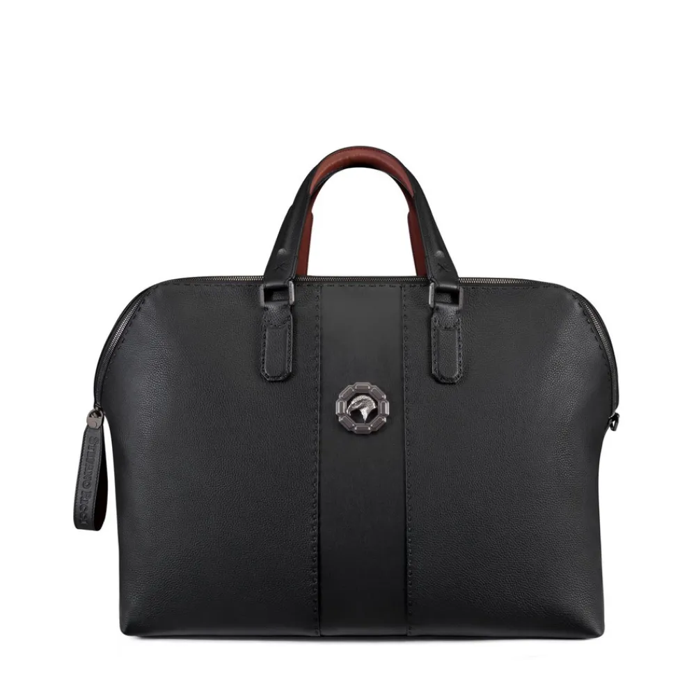 Best Sale Calfskin Leather Weekend Duffle Bag Bags