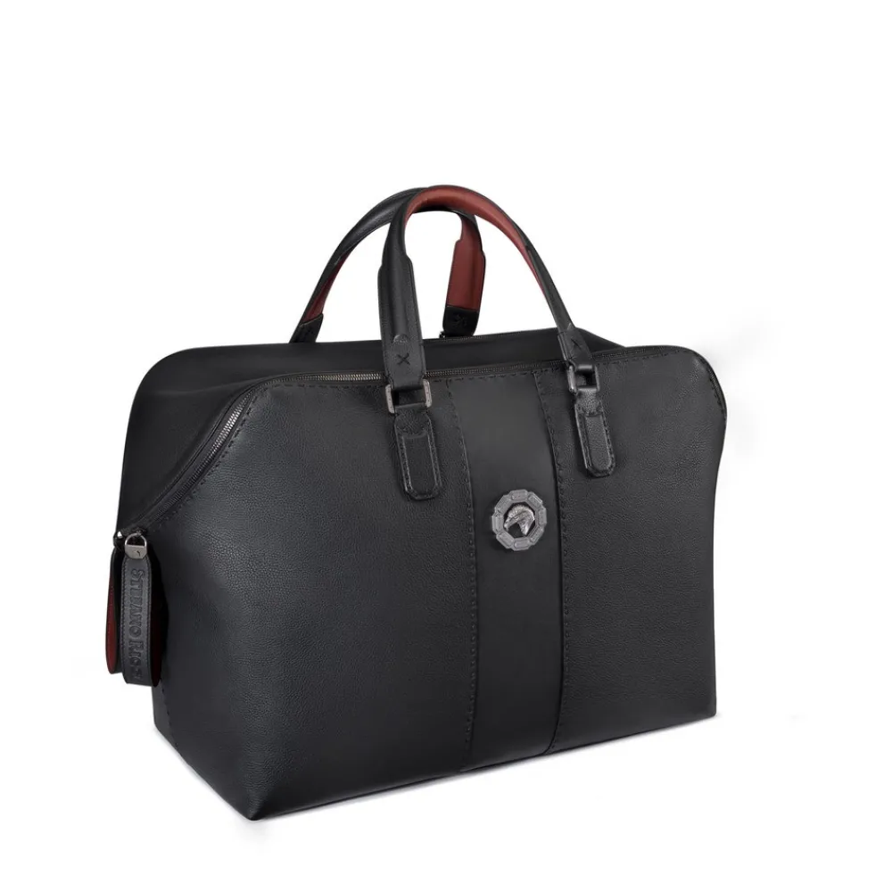 Best Sale Calfskin Leather Weekend Duffle Bag Bags
