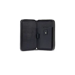 Shop Calfskin Leather Zip-Around Wallet Small Leather Goods