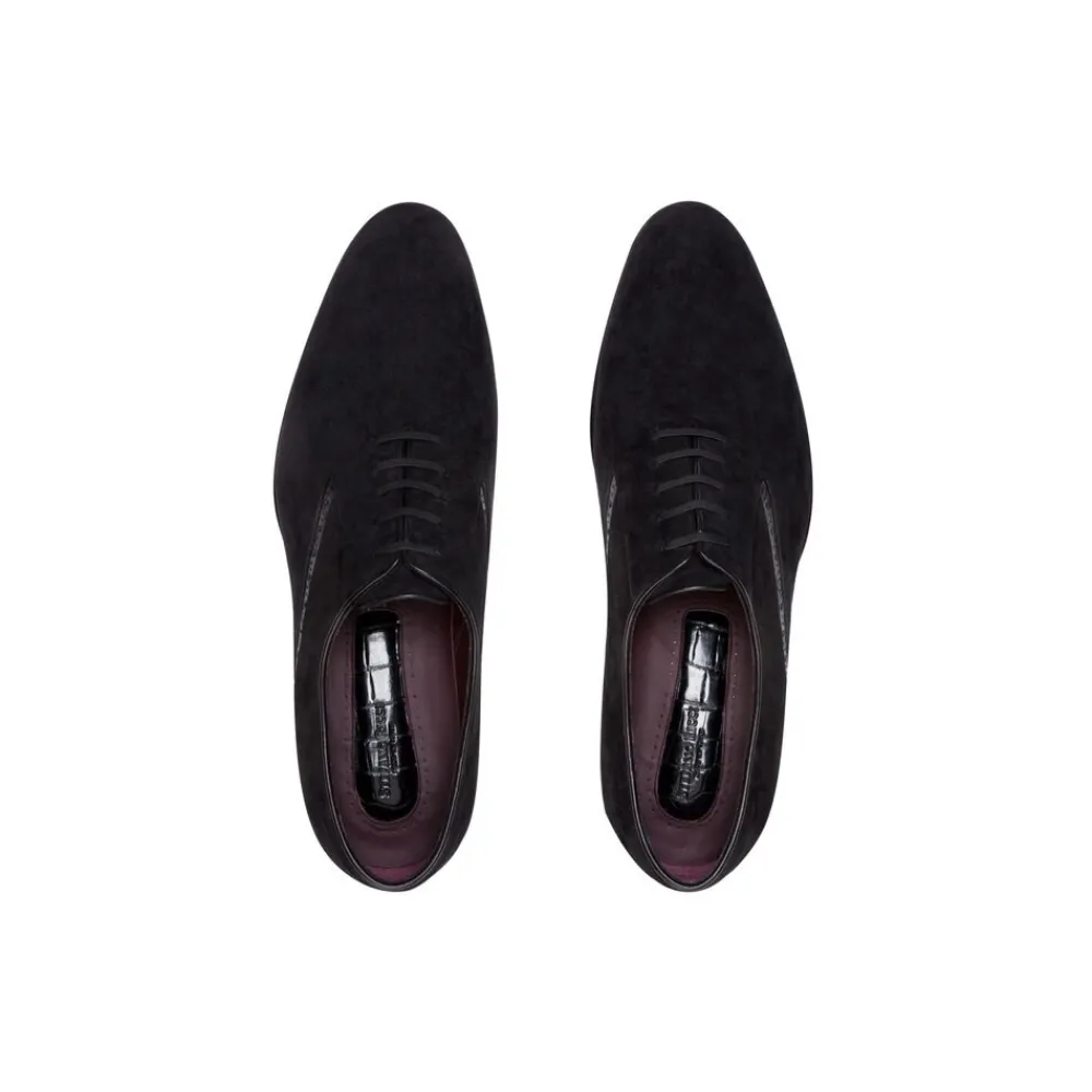 Sale Calfskin Suede Oxford Shoes Oxford & Derbies