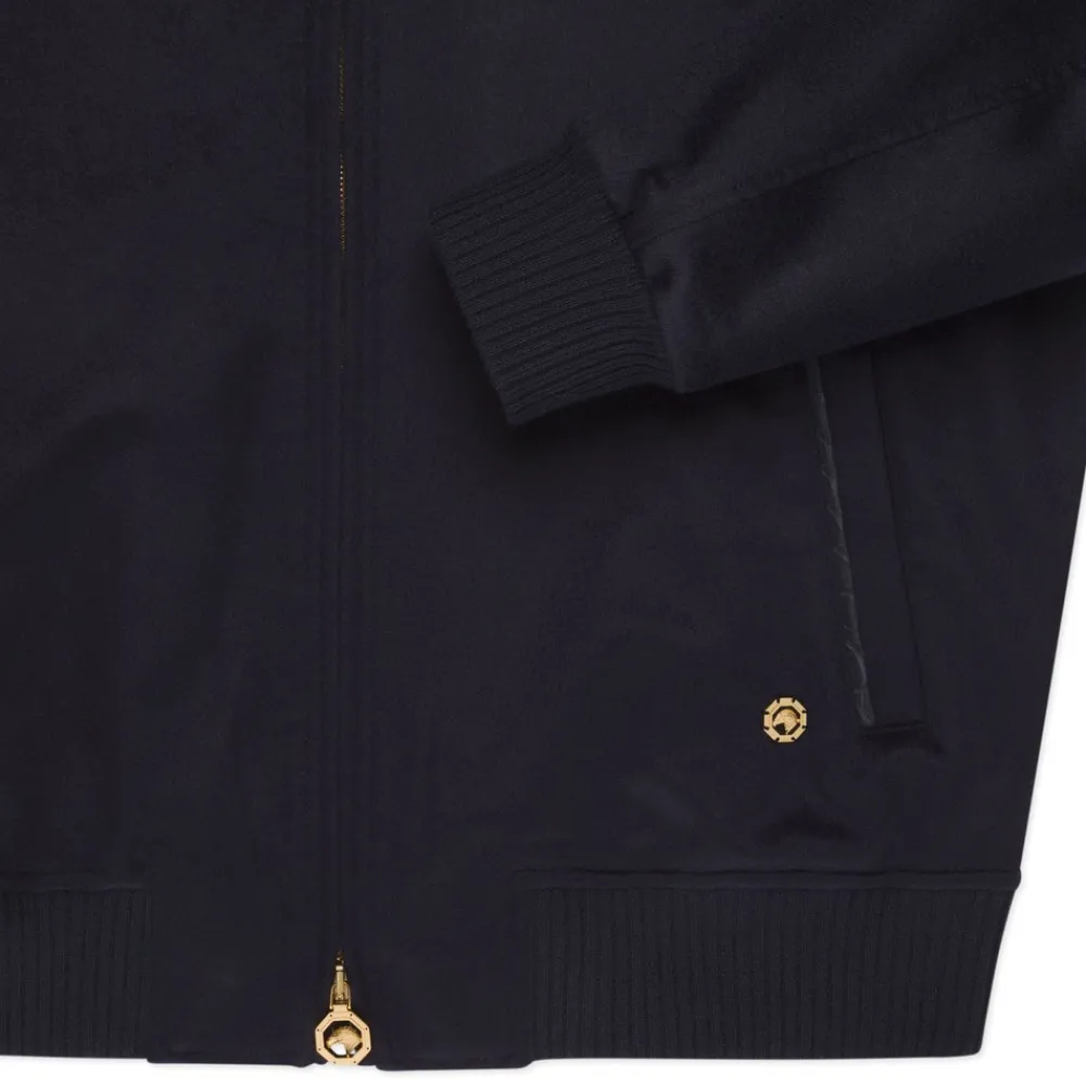 Shop Cashmere And Crocodile Blouson Mens Outerwear