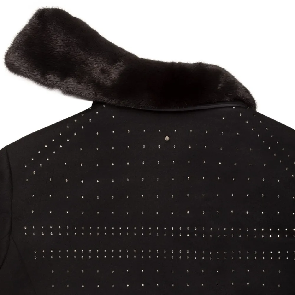 Best Sale Cashmere And Mink Blouson Mens Outerwear