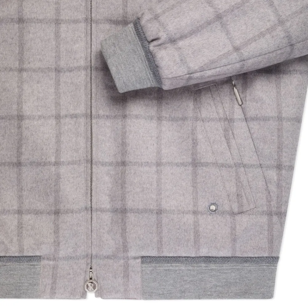 Online Cashmere And Mink Fur Blouson Mens Outerwear