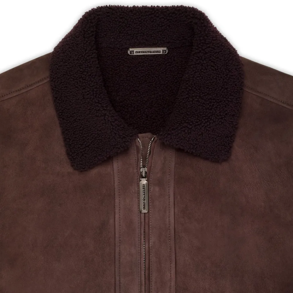 Best Sale Cashmere And Shearling Blouson Mens Outerwear
