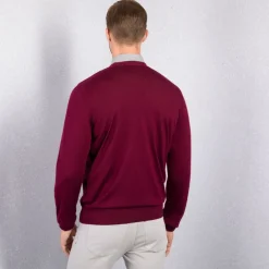 New Cashmere And Silk Cardigan Mens Knitwear