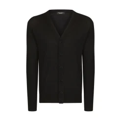 Sale Cashmere And Silk Cardigan Mens Knitwear