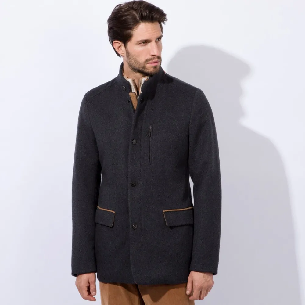 Sale Cashmere Field Jacket Mens Outerwear