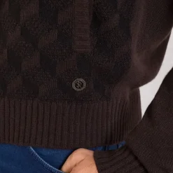 Hot Cashmere Knit Blouson Mens Knitwear