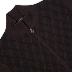 Hot Cashmere Knit Blouson Mens Knitwear