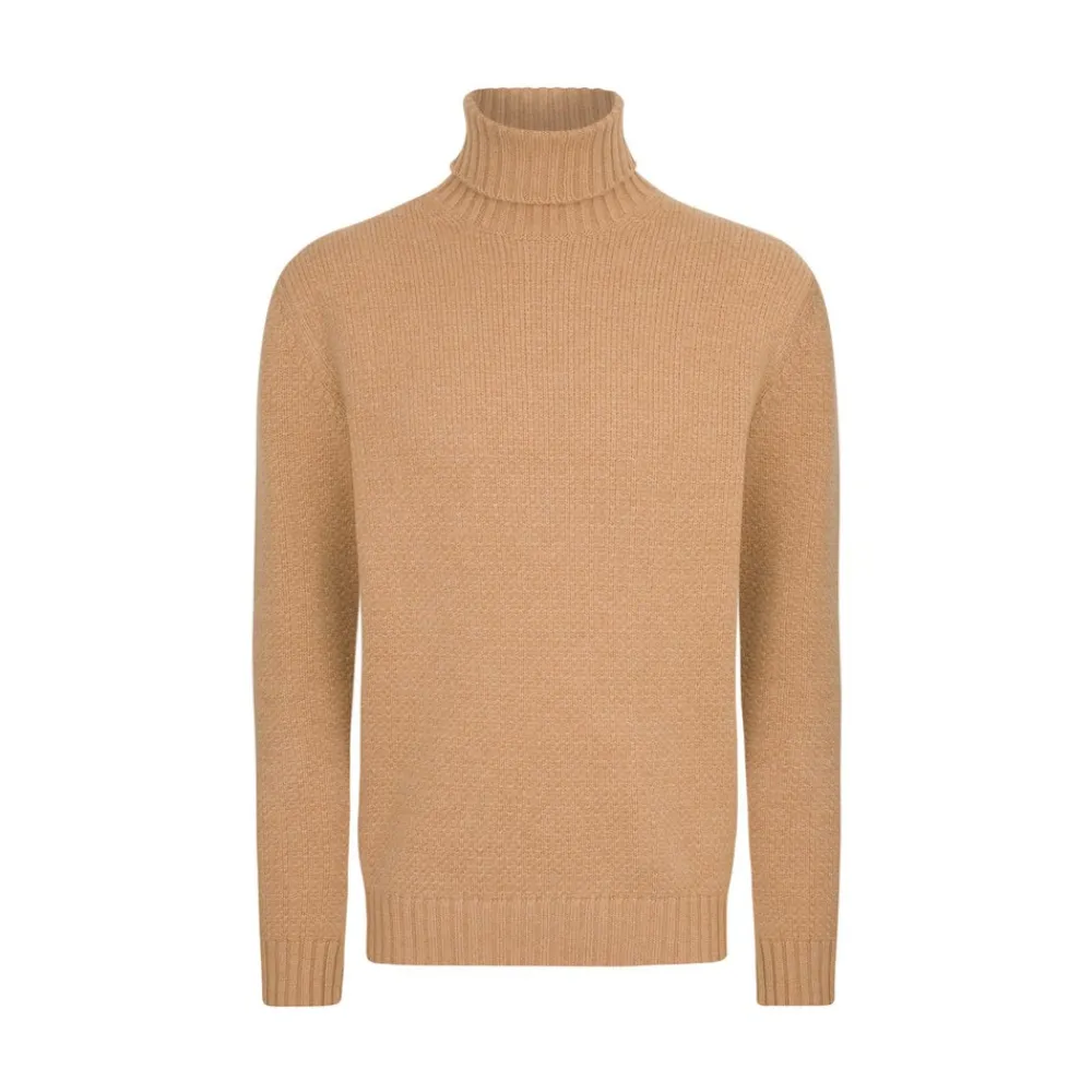 Fashion Cashmere Turtleneck Sweater Mens Knitwear