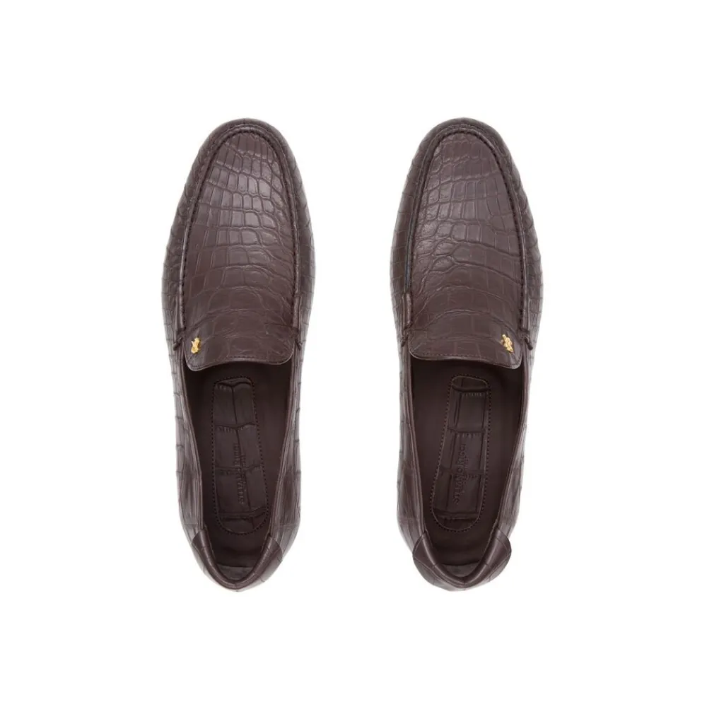 New Casual Crocodile Loafers Loafers