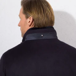 New Chinchilla, Cashmere And Mink Fur Jacket Mens Outerwear