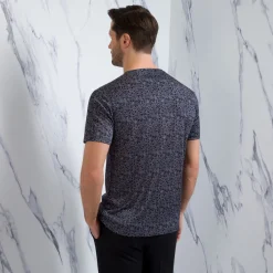 Fashion Crewneck Silk T-Shirt Mens Last Sizes
