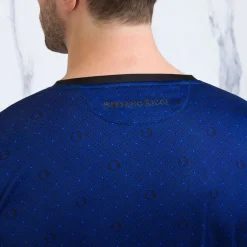 Outlet Crewneck Silk T-Shirt Mens Last Sizes
