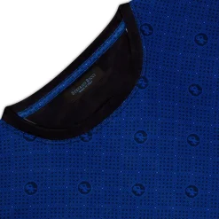 Outlet Crewneck Silk T-Shirt Mens Last Sizes