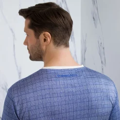 Clearance Crewneck Silk T-Shirt Mens T-Shirts