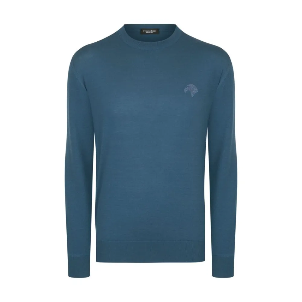Clearance Crewneck Sweater Mens Knitwear