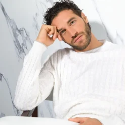 Online Crewneck Sweater Mens Knitwear
