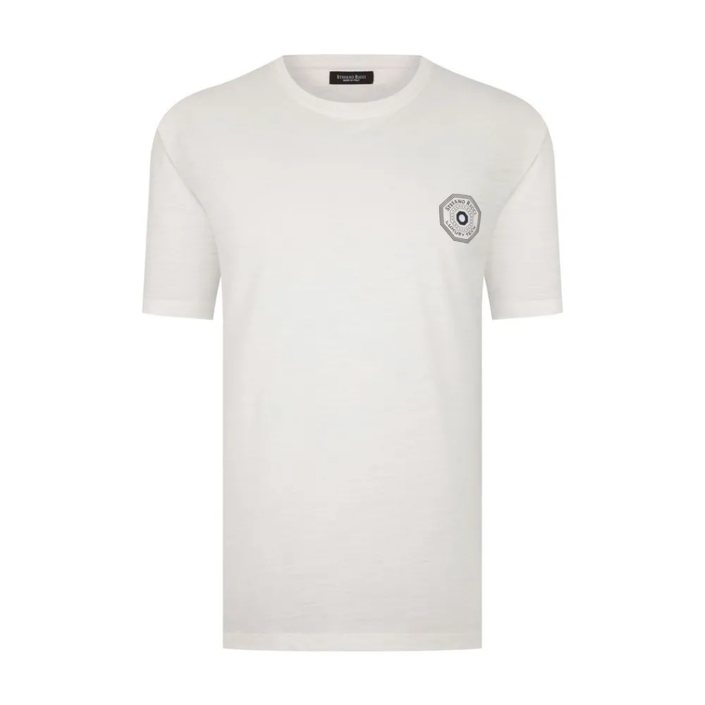 New Crewneck T-Shirt Mens Luxury Tech